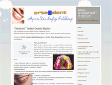 Tablet Screenshot of orto-dent.net